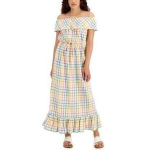 MSRP $60 Style & Co Off-The-Shoulder Maxi Dress Size Medium